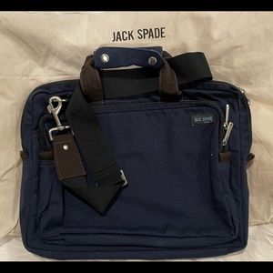 Jack Spade Navy Blue Laptop/Messenger Bag